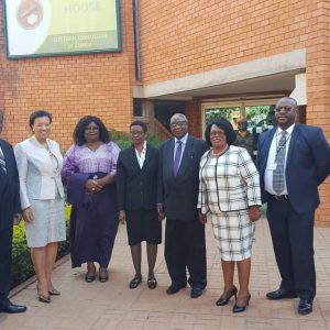Commonwealth Secretary General Ms Patricia Scotland visots the Commission Commonwealth Secretary General Ms Patricia Scotland visots the Commission