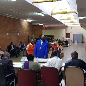 Arrival and Verification of ballot papers for By Elections to be held 5th June, 2018 Arrival and Verification of ballot papers for By Elections to be held 5th June, 2018